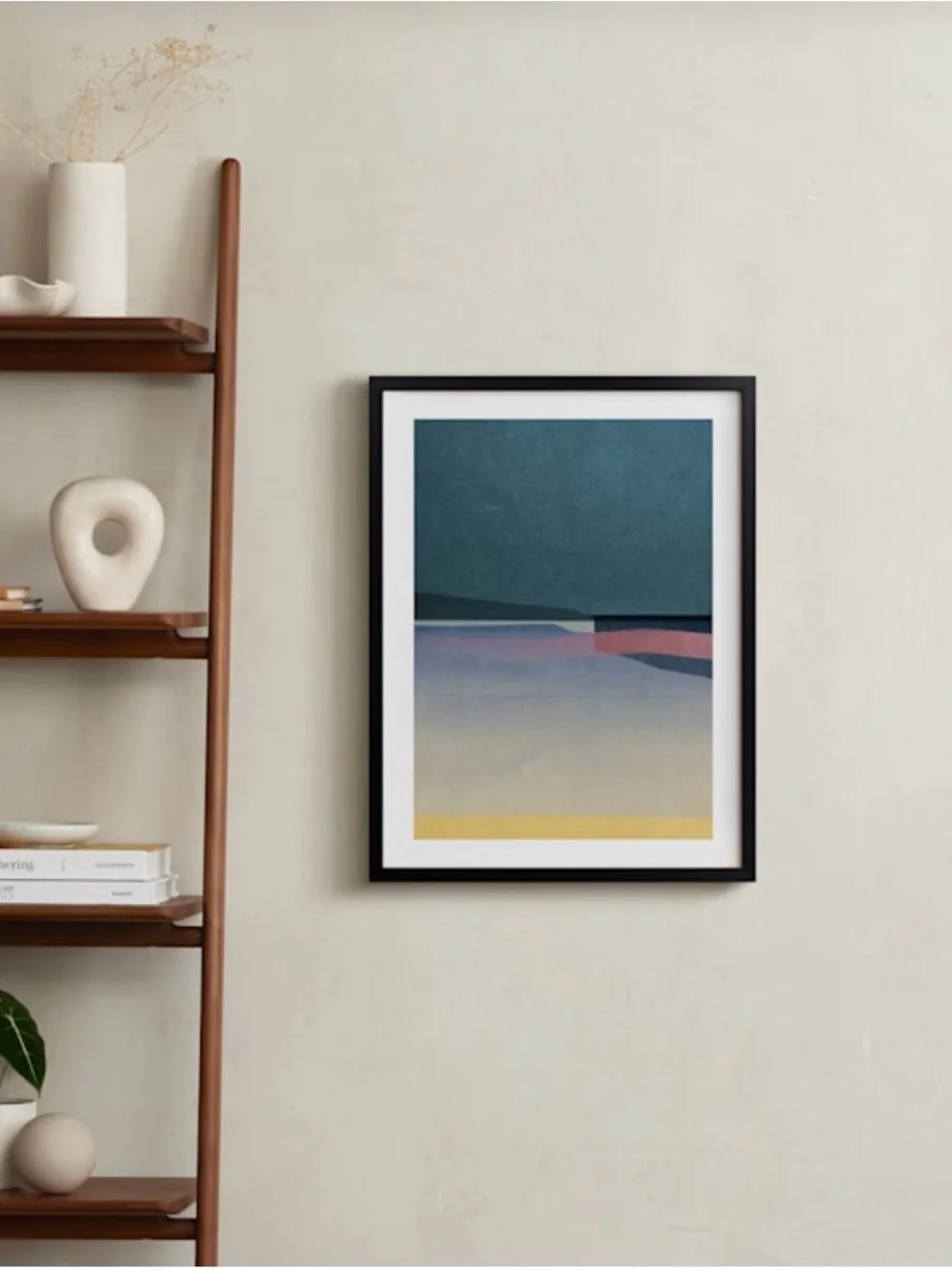 18 x 24 West Elm/Minted “Horizons III” Abstract Art Print NIB